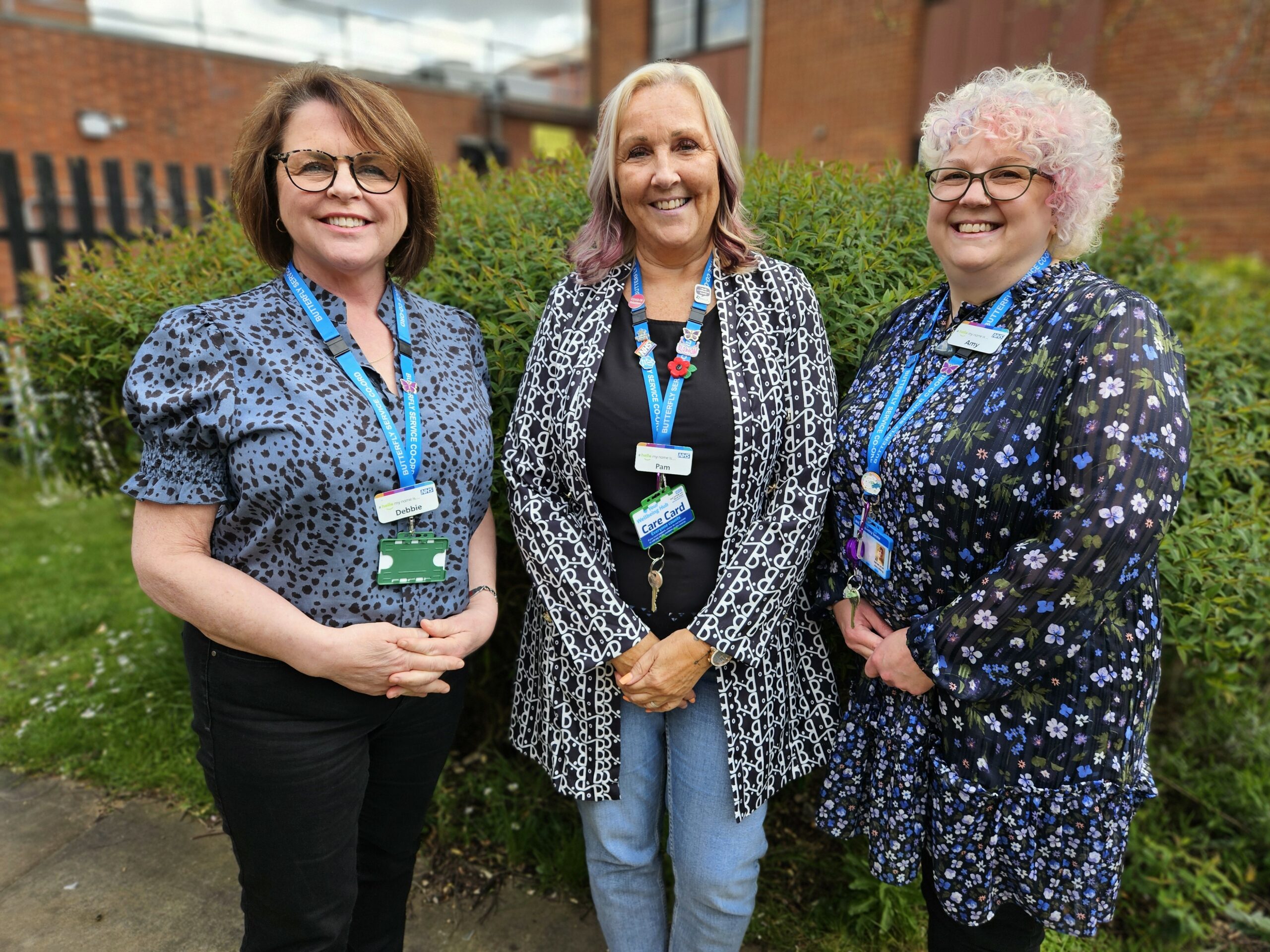 Pam Talman, Amy Hilling, Debbie Farthing