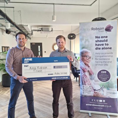 Ashe cheque